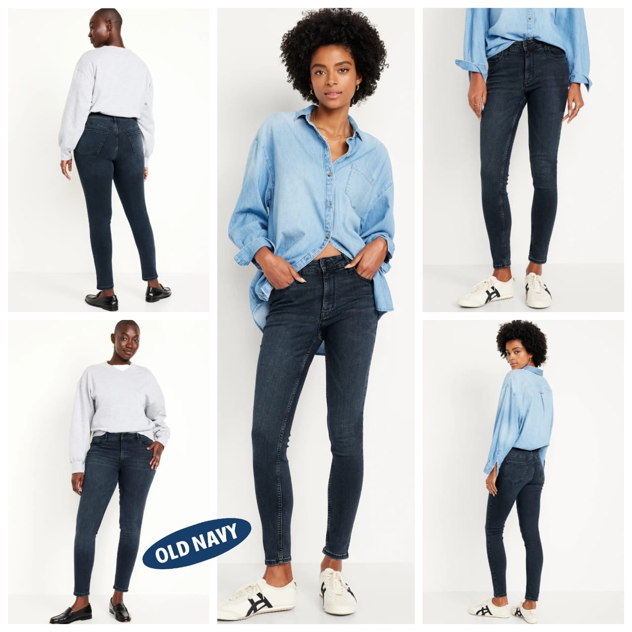 Old Navy Dark-Wash Skinny Jeans