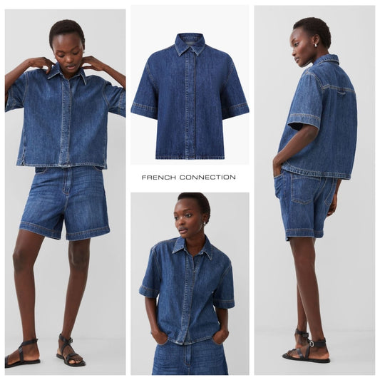 French Connection Denim Co-ord Set – Shirt